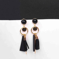 Modern Geometric Dangle Earrings