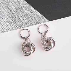 Knotted Drop Earrings