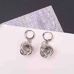 Knotted Drop Earrings