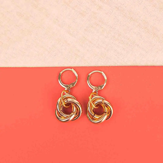 Knotted Drop Earrings