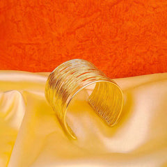 Sculptural Wire Cuff Bracelet
