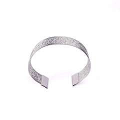 Shimmering Textured Statement Cuff