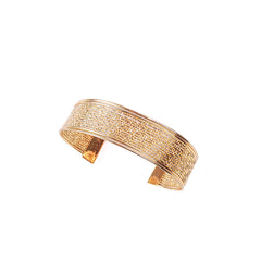 Shimmering Textured Statement Cuff