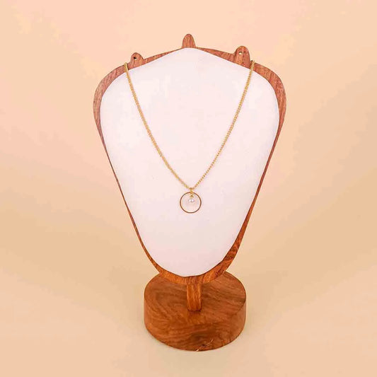 Golden Orbit Necklace
