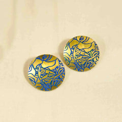 Abstract Brass Studs