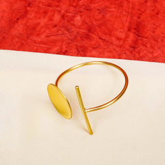 Brass Open Cuff Bangle
