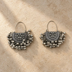 Chandni Boho Oxidised Earrings