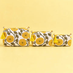 Marigold Garden Pouch Set
