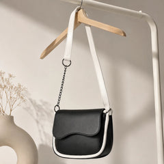 Urban Chic Black & White Sling Bag