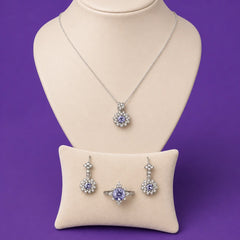 Lilac Sparkle Jewellery Set