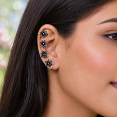 Tribal Floral Ear Cuffs