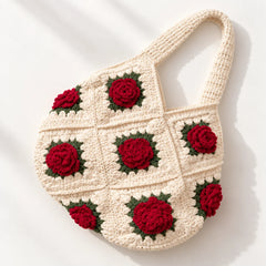 Rose Garden Crochet Bag