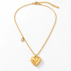 Vintage Heart Necklace