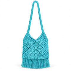 Ocean Knot  Macramé Tote Bag