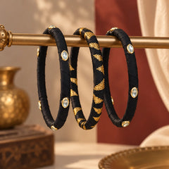 Midnight Charm Bangle Set