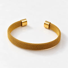Golden Mesh Bracelet
