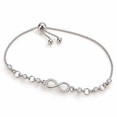 Crystal Infinity Bracelet