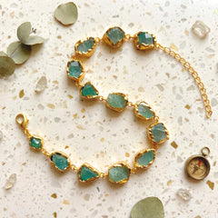 Raw Stone Bracelet