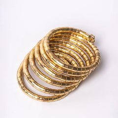 Spiral Bracelet Six Layered