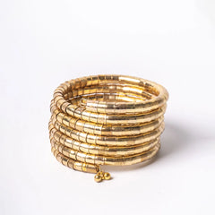 Spiral Bracelet Six Layered