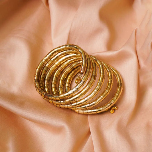 Spiral Bracelet Six Layered