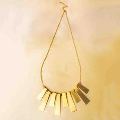Brass Statement Necklace
