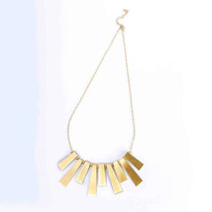 Brass Statement Necklace