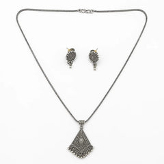 Mishka Tribal Oxidised Jewellery Set
