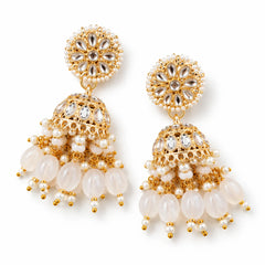 Royal Moti Kundan Earrings