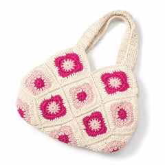 Floral Romance Crochet Bag