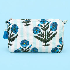 Blue Garden Pouch Set