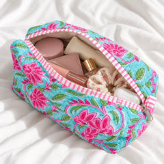 Pink Garden Single Pouch