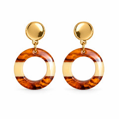 Caramel Curve Earrings