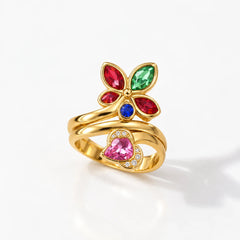 Whimsical Bloom Ring
