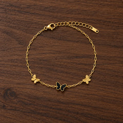 Monarch Charm Bracelet