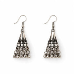 Boho Cone Oxidised Earrings