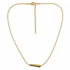 Elegant Golden Bar Necklace