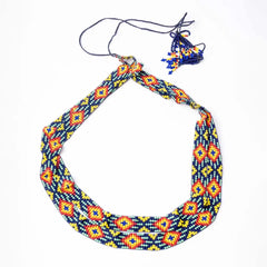 Beaded Multicolour Tassel String Belt