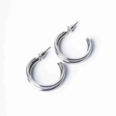 Classic Layered Hoop Earrings