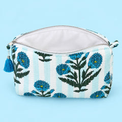 Blue Garden Pouch Set