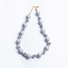 Chunky Beaded Statement Necklace
