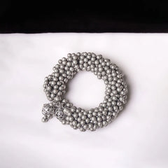 Oxidised Beaded Ghungroo Bracelet