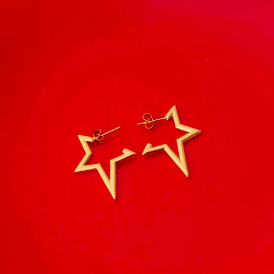 Golden Star Studs