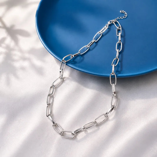 Anchor Link Necklace
