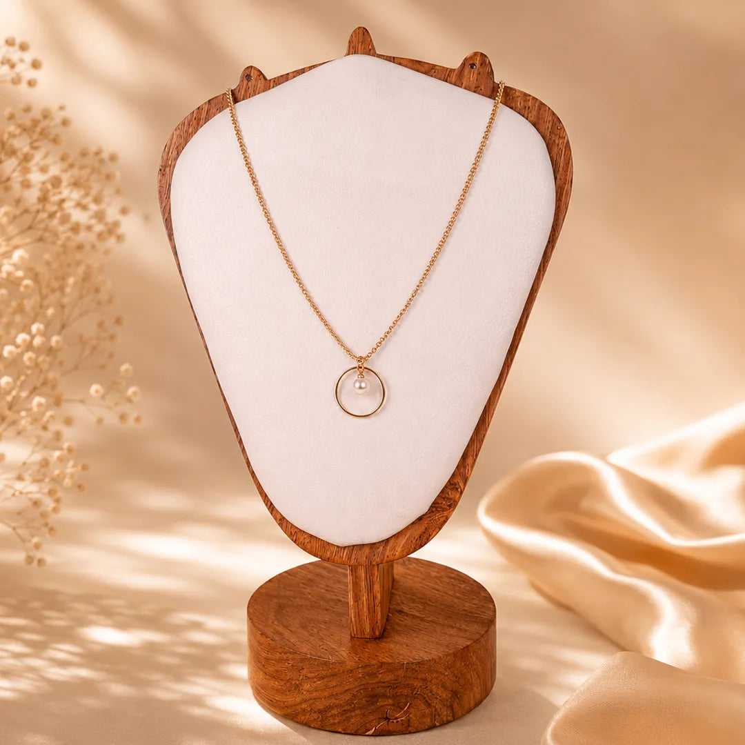 Golden Orbit Necklace