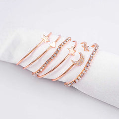 Celestial Cuff Bracelet Set