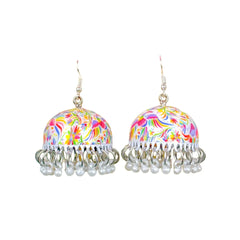 Garden Bell Meenakari Jhumka