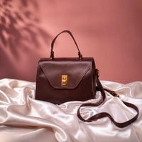 Burgundy Crossbody Bag