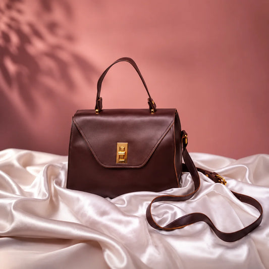 Burgundy Crossbody Bag