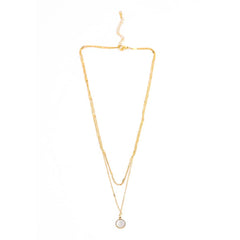 Golden Chain Layered Neckalace